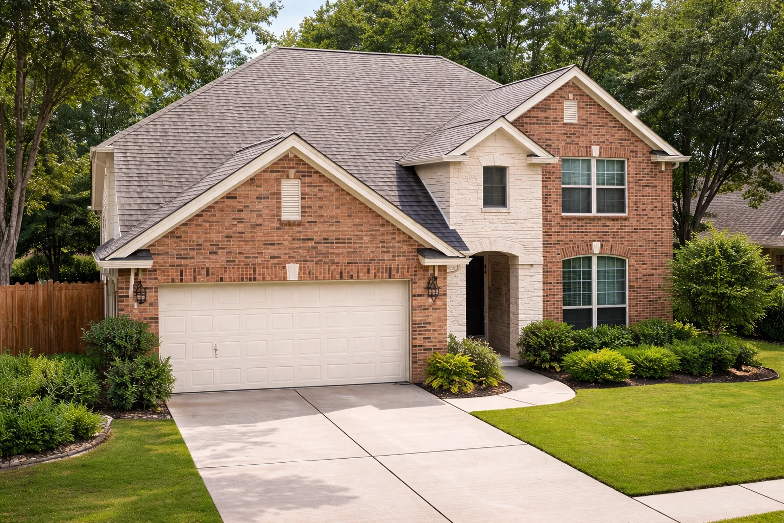 Stone Gate HOA Roof Cleaning – After