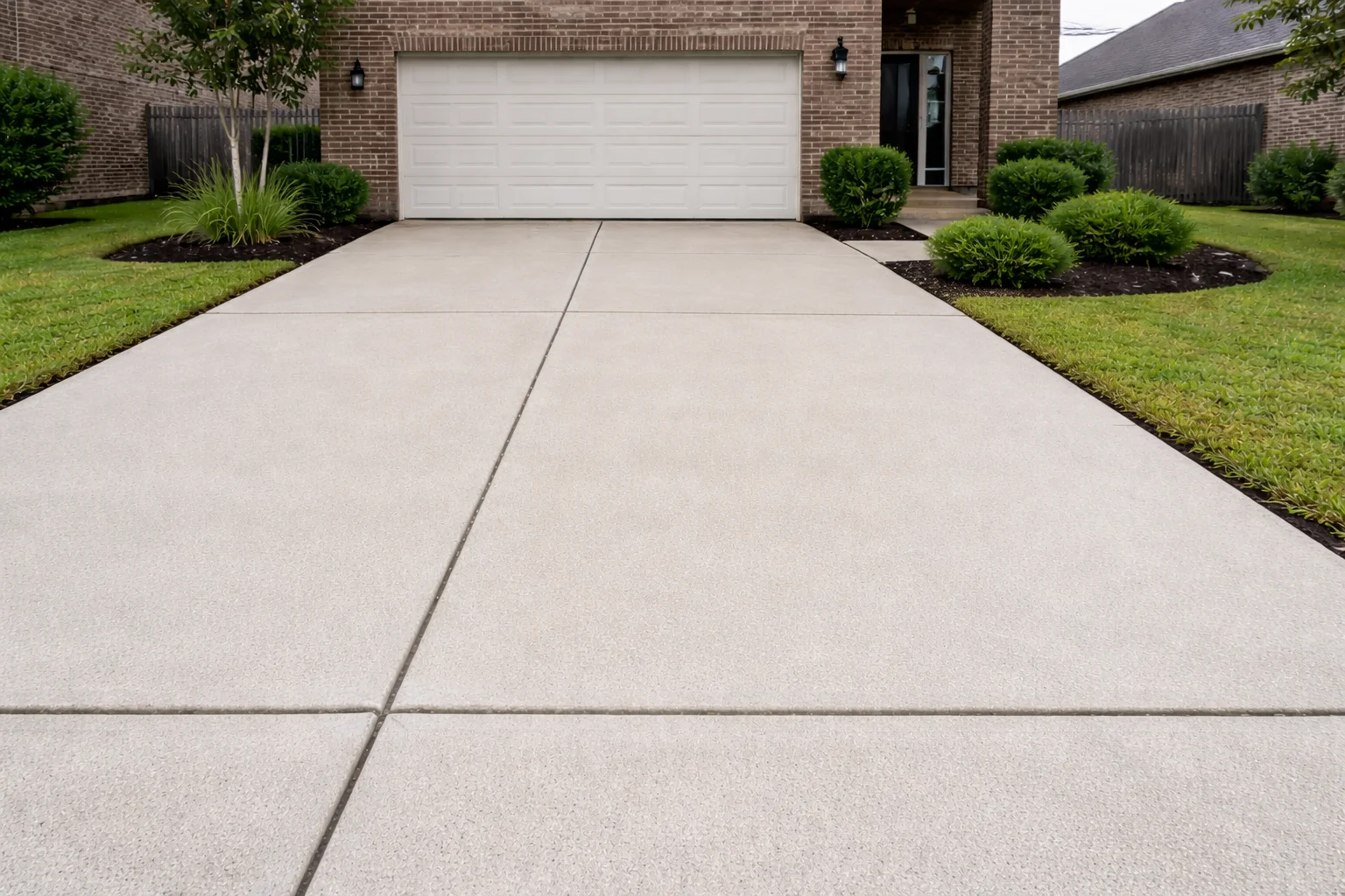 Clean driveway after Driveway Cleaning Cypress TX