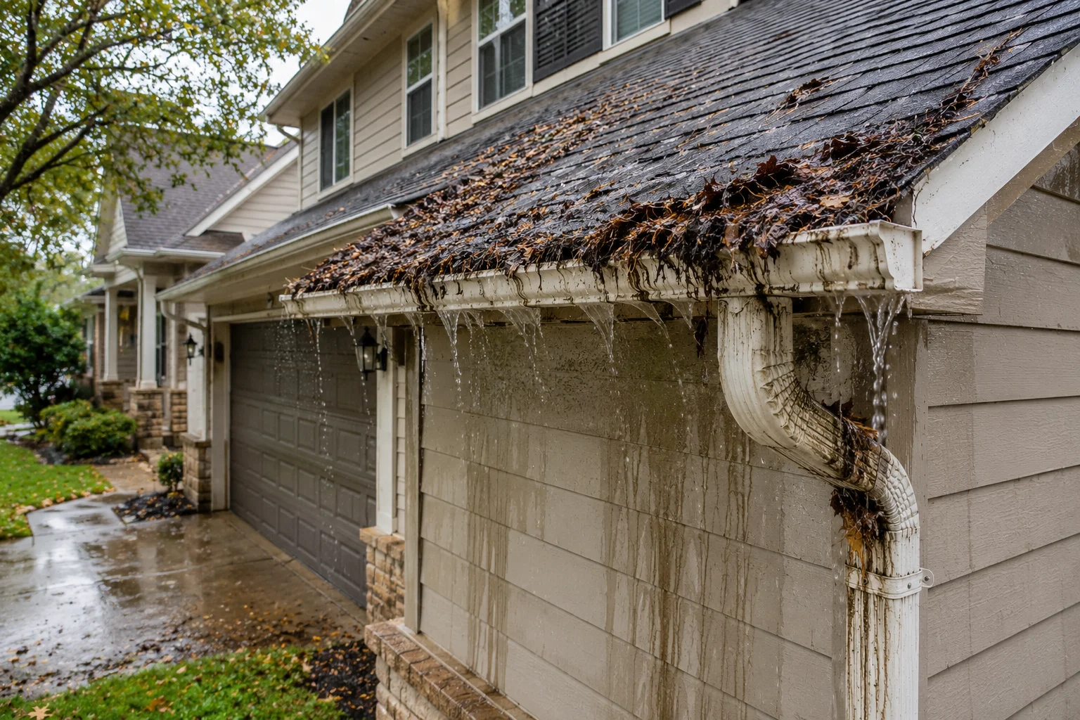 Bridgeland-First-Time-Gutter-Service-Before Bridgeland-First-Time-Gutter-Service-Before