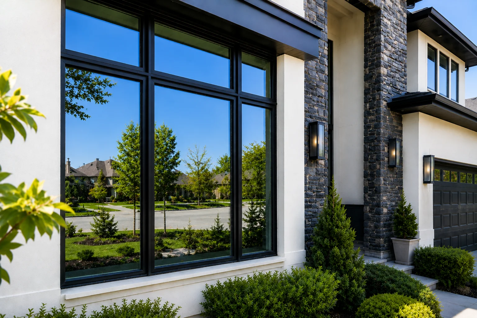 Crystal Clear Residential Windows After Cleaning in Cypress TX