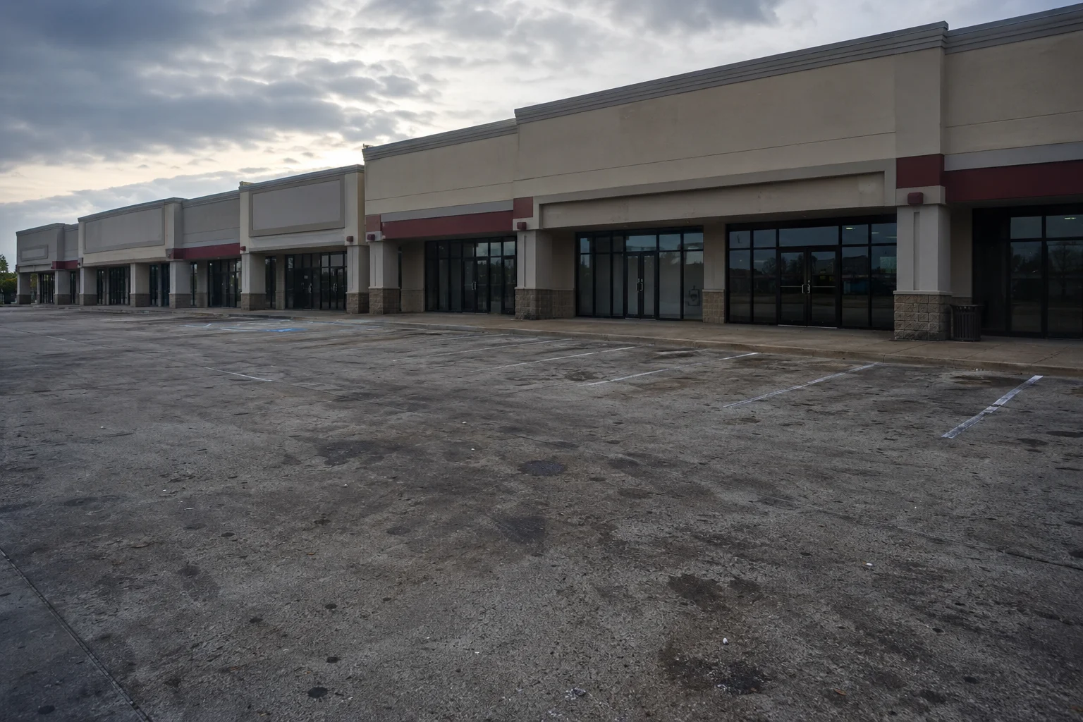 Cypress-Mill-Strip-Center-Parking-Before