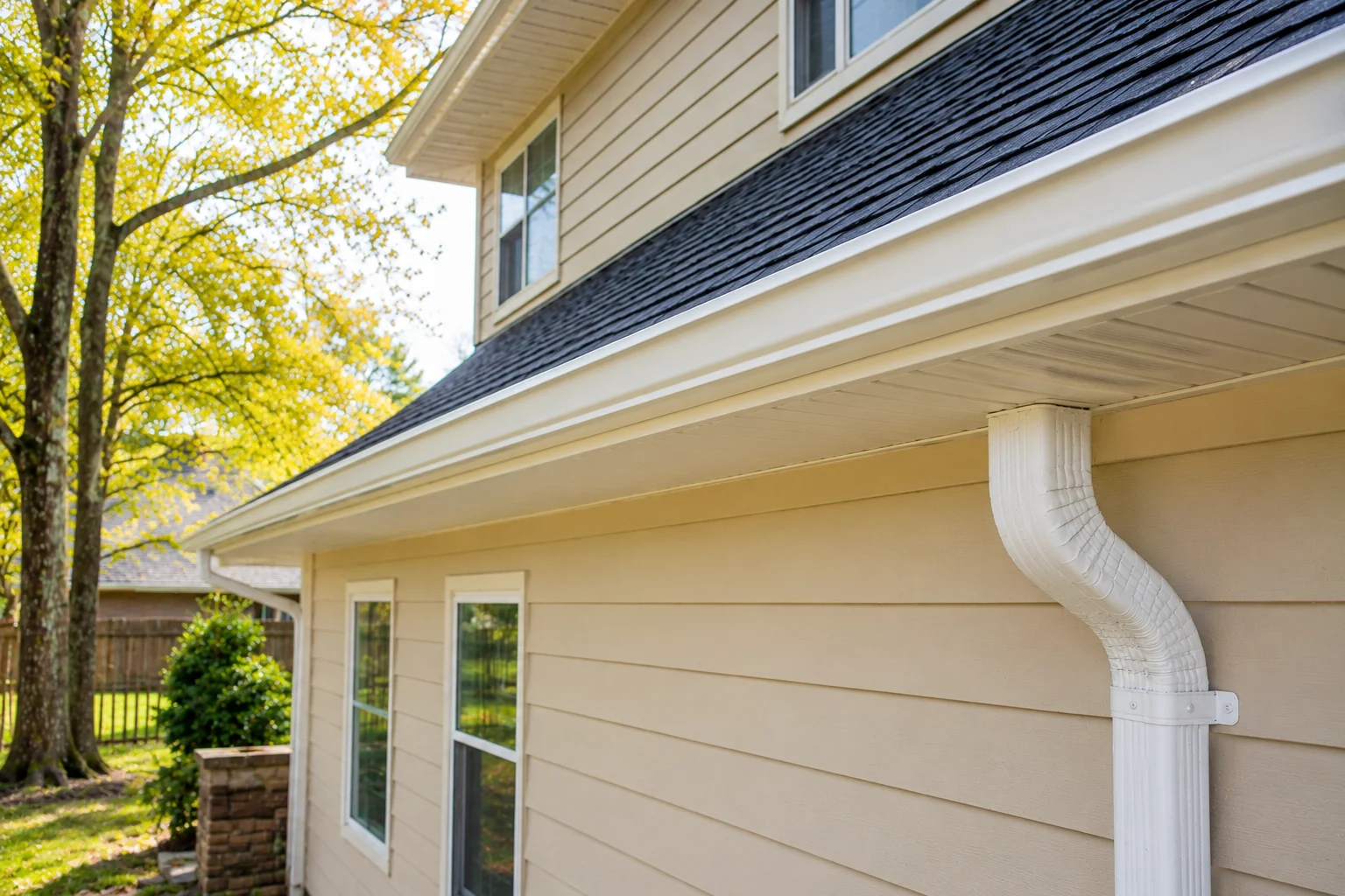 Fairfield-Soffit-Stain-Gutter-Cleaning-After