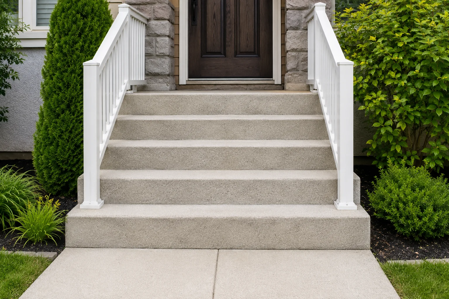 Lakewood-Forest-Concrete-Steps-After