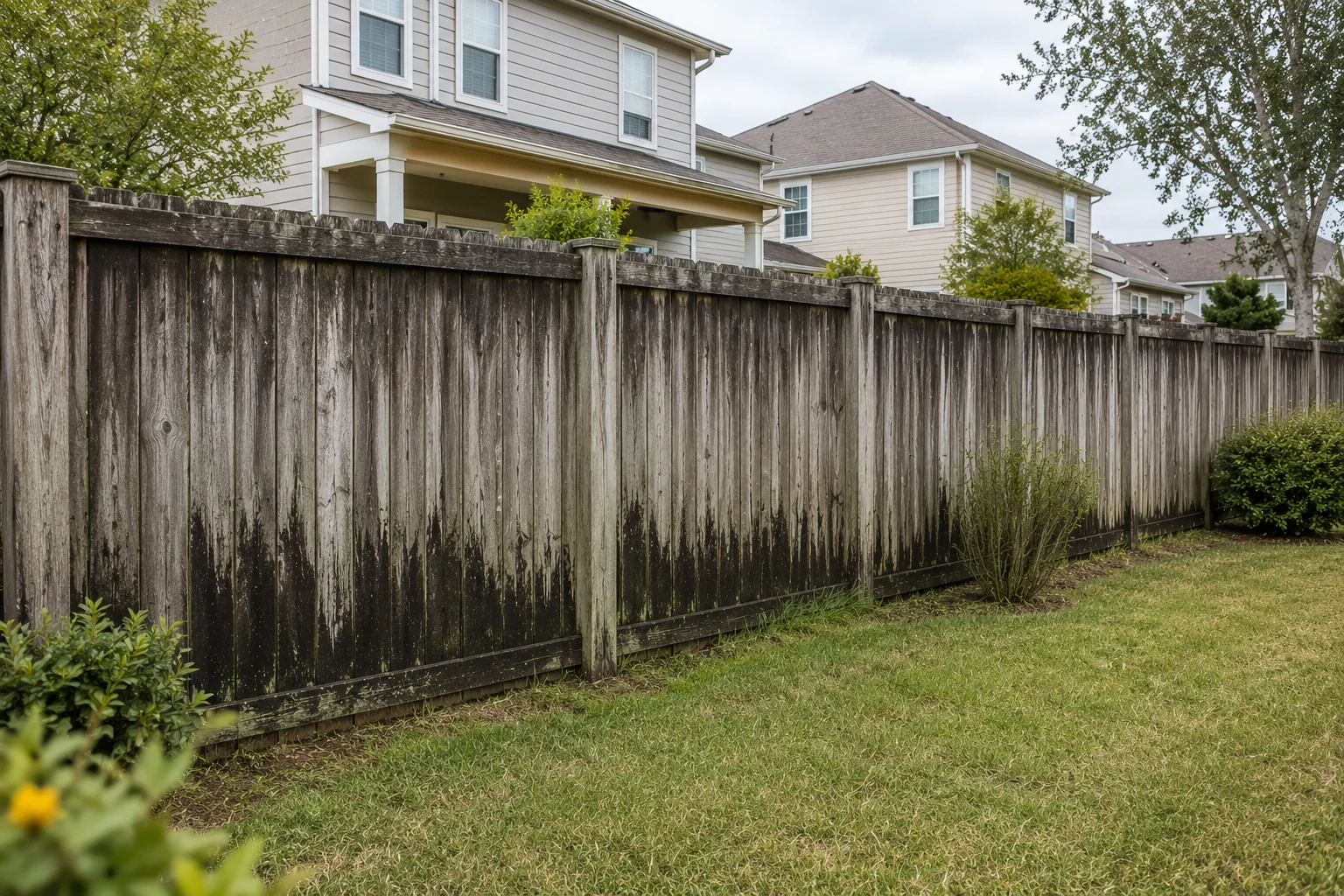 Lakewood-Forest-HOA-Fence-Before